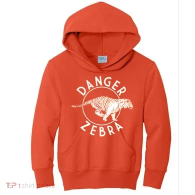 Danger Zebra Kids Hoodie