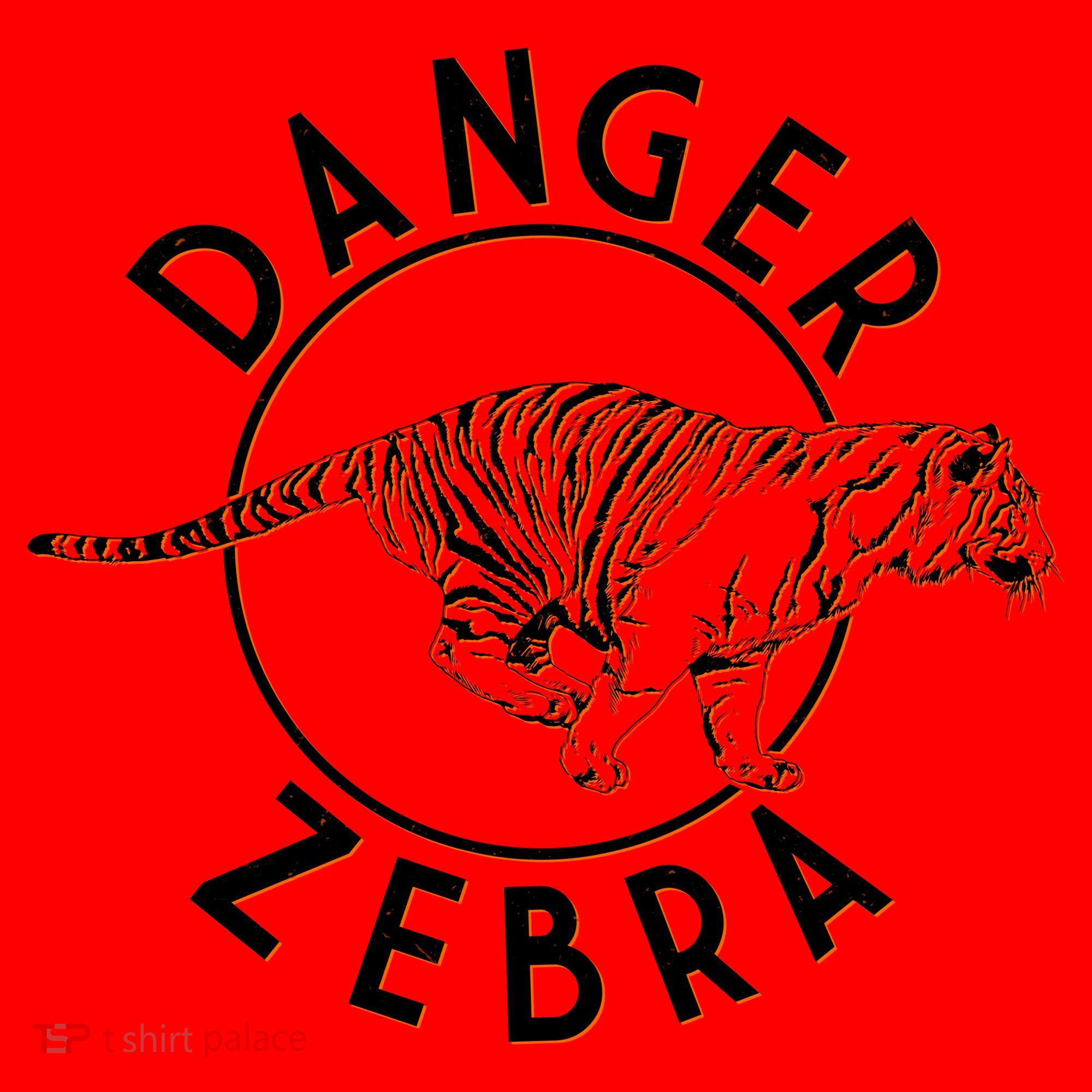 Danger Zebra Santa Hat