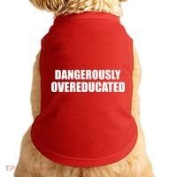 Dangerously Overeducated Doggie Tank thumb 0