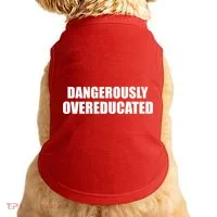 Dangerously Overeducated Doggie Tank thumb 0