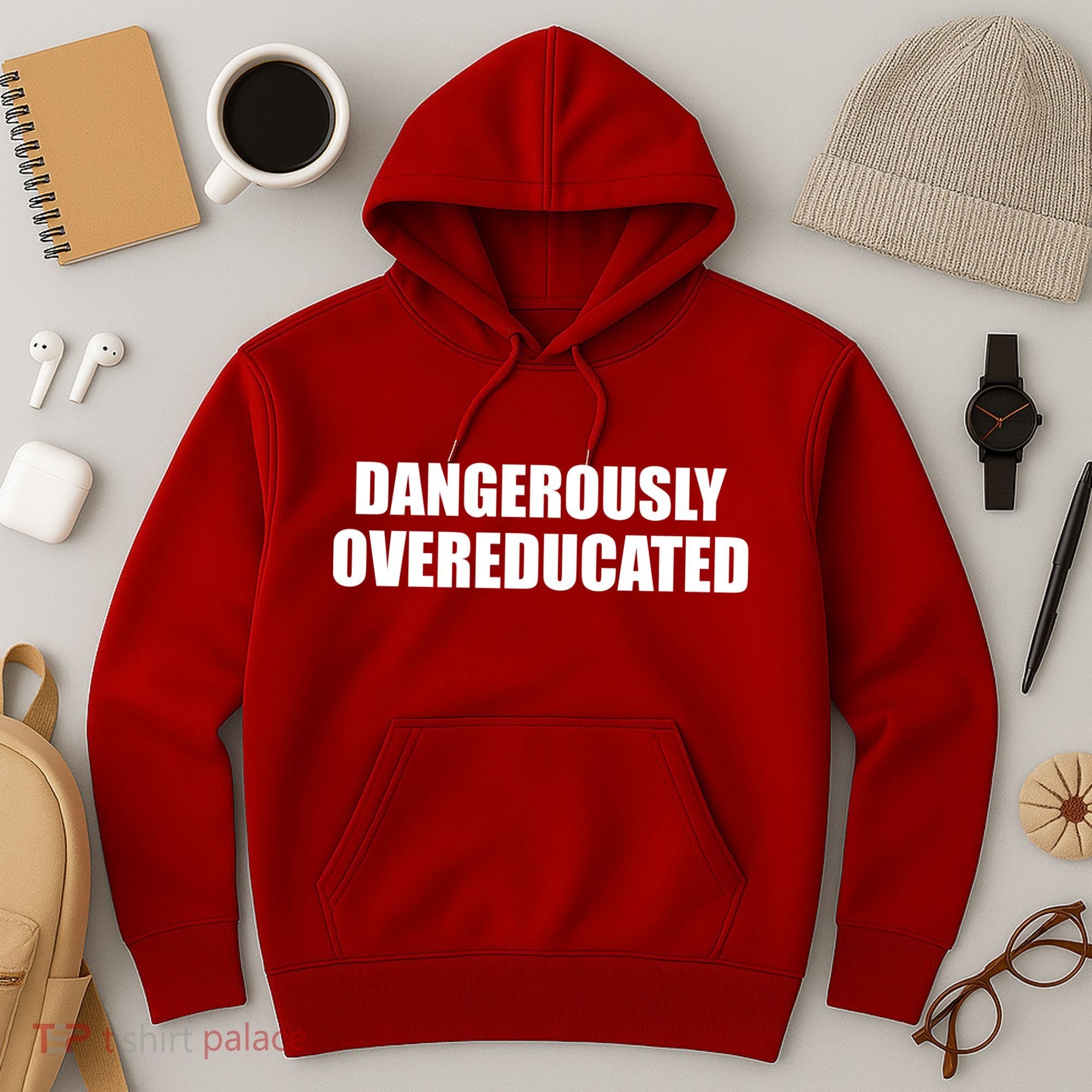 Dangerously Overeducated Hoodie