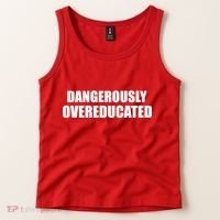 Dangerously Overeducated Tank Top thumb 2