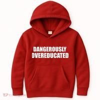 Dangerously Overeducated Kids Hoodie thumb 0