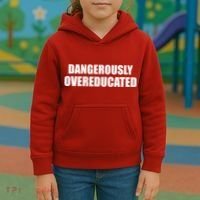 Dangerously Overeducated Kids Hoodie thumb 3