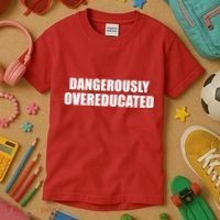 Dangerously Overeducated Kids T-Shirt thumb 3