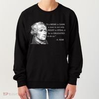 Dank Memes Alexander Hamilton A. Ham Quote Women's Sweatshirt thumb 0