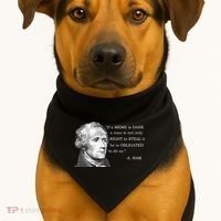 Dank Memes Alexander Hamilton A. Ham Quote USA-Made Doggie Bandana thumb 1