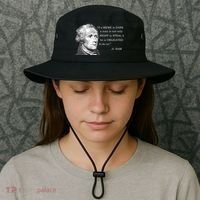 Dank Memes Alexander Hamilton A. Ham Quote Bucket Hat thumb 3