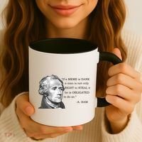 Dank Memes Alexander Hamilton A. Ham Quote Coffee Mug thumb 3
