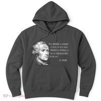 Dank Memes Alexander Hamilton A. Ham Quote Hoodie thumb 0