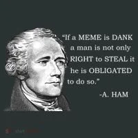 Dank Memes Alexander Hamilton A. Ham Quote Hoodie thumb 2