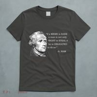 Dank Memes Alexander Hamilton A. Ham Quote T-Shirt thumb 5