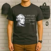 Dank Memes Alexander Hamilton A. Ham Quote T-Shirt thumb 6