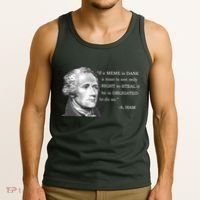 Dank Memes Alexander Hamilton A. Ham Quote Tank Top thumb 3
