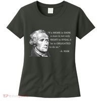 Dank Memes Alexander Hamilton A. Ham Quote Women's T-Shirt thumb 0