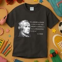Dank Memes Alexander Hamilton A. Ham Quote Kids T-Shirt thumb 3