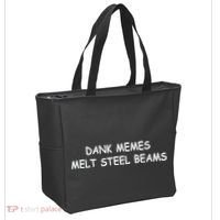Dank Memes Melt Steel Beams Tote Bag thumb 2