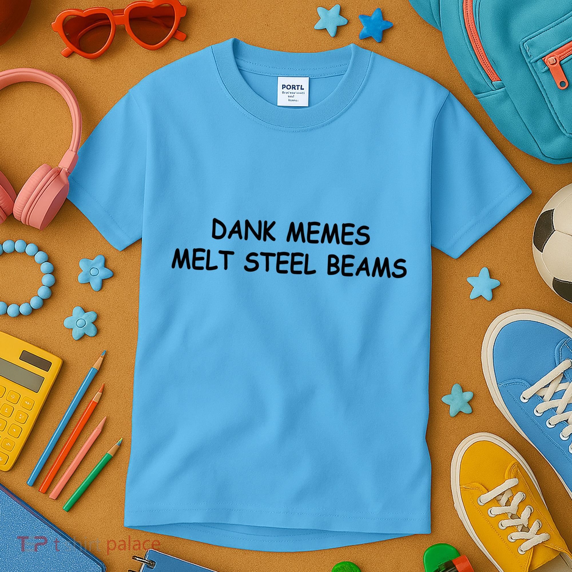Dank Memes Melt Steel Beams Kids T-Shirt