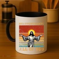 Disappointments All Of You Jesus Christian Religion Coffee Mug thumb 4