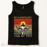 Disappointments All Of You Jesus Christian Religion Tank Top thumb 2