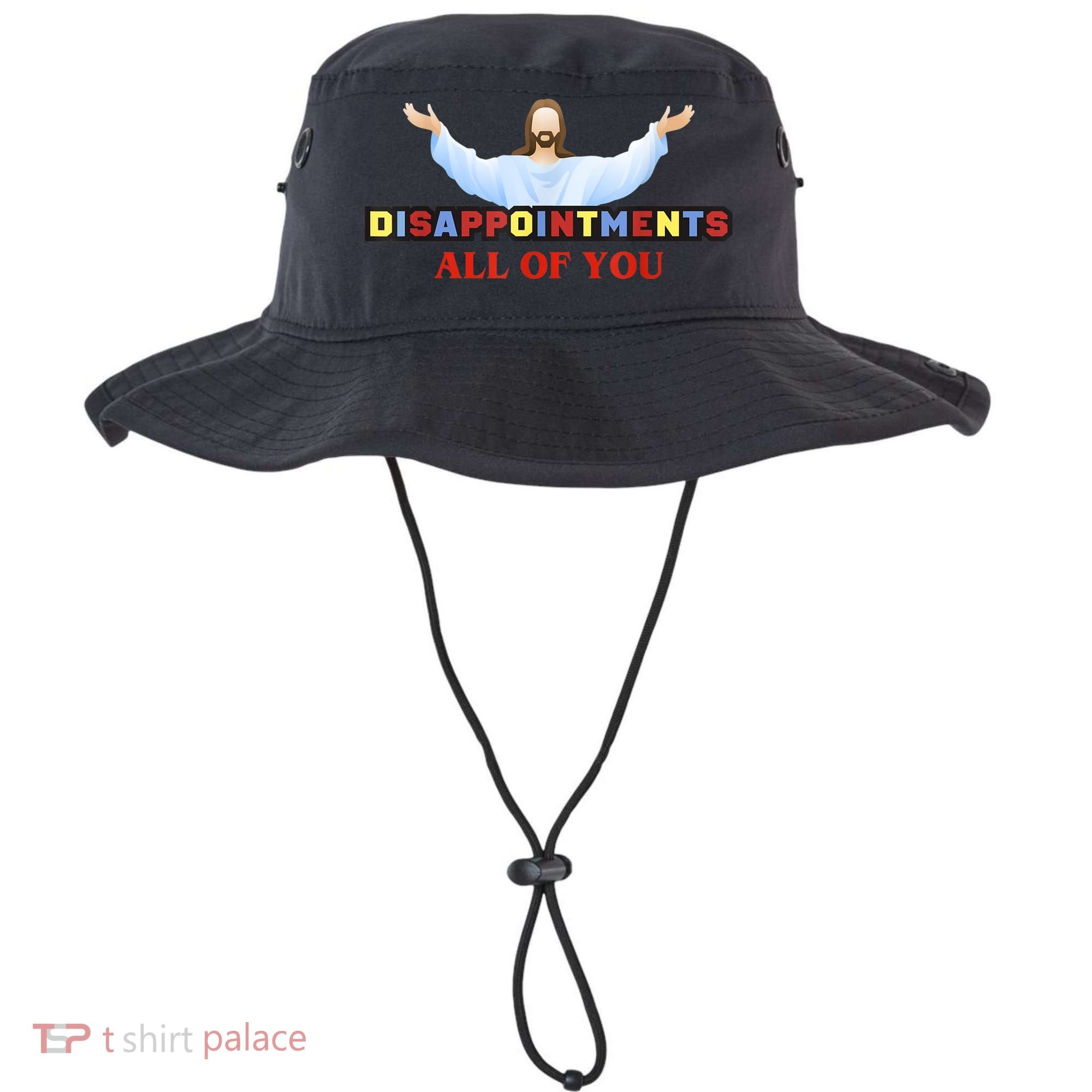Disappointments All Of You Jesus Sarcastic Humor Bucket Hat