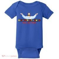 Disappointments All Of You Jesus Sarcastic Humor Baby Bodysuit thumb 0