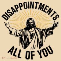 Disappointments All Of You Funny Jesus Meme Tote Bag thumb 4