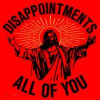 Disappointments All Of You Funny Jesus Meme Santa Hat thumb 1