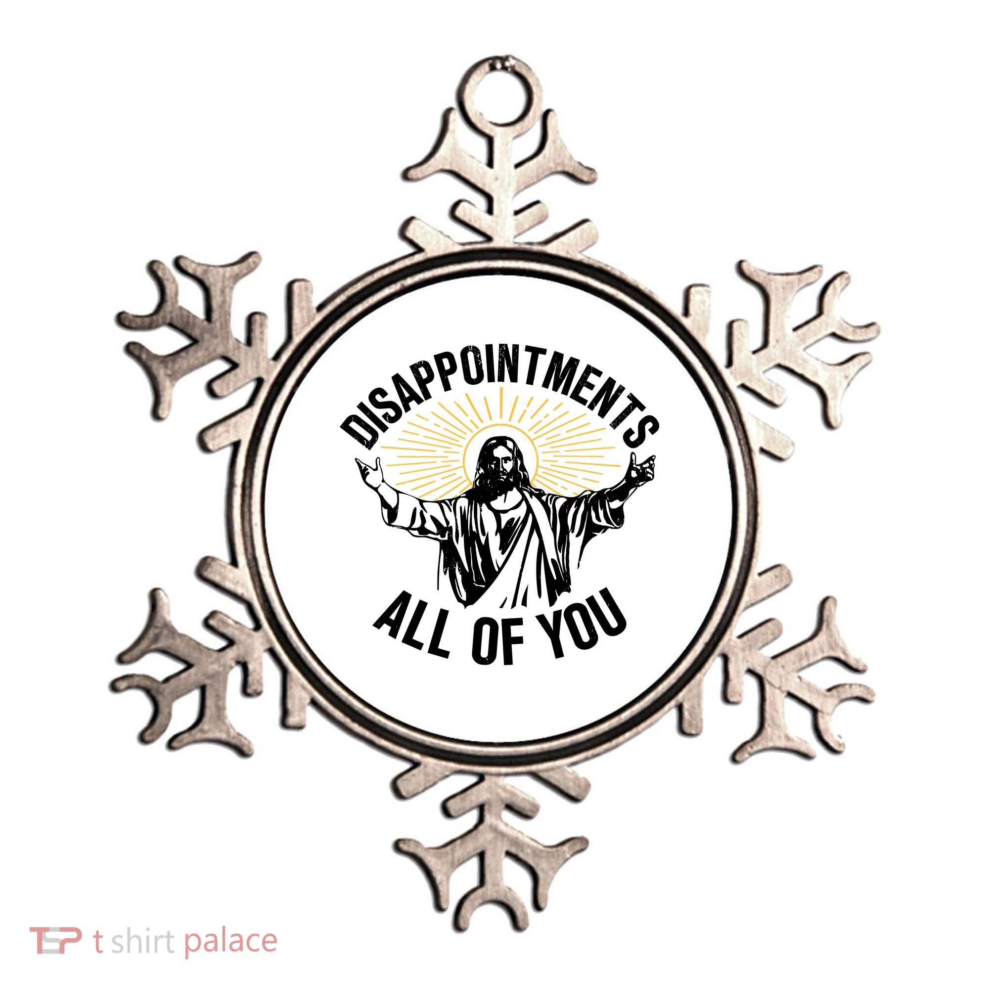 Disappointments All Of You Funny Jesus Meme Ornament