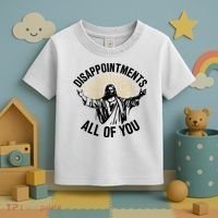 Disappointments All Of You Funny Jesus Meme Toddler T-Shirt thumb 3