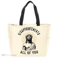 Disappointements All Of You Jesus Meme Religious Christian Tote Bag thumb 0