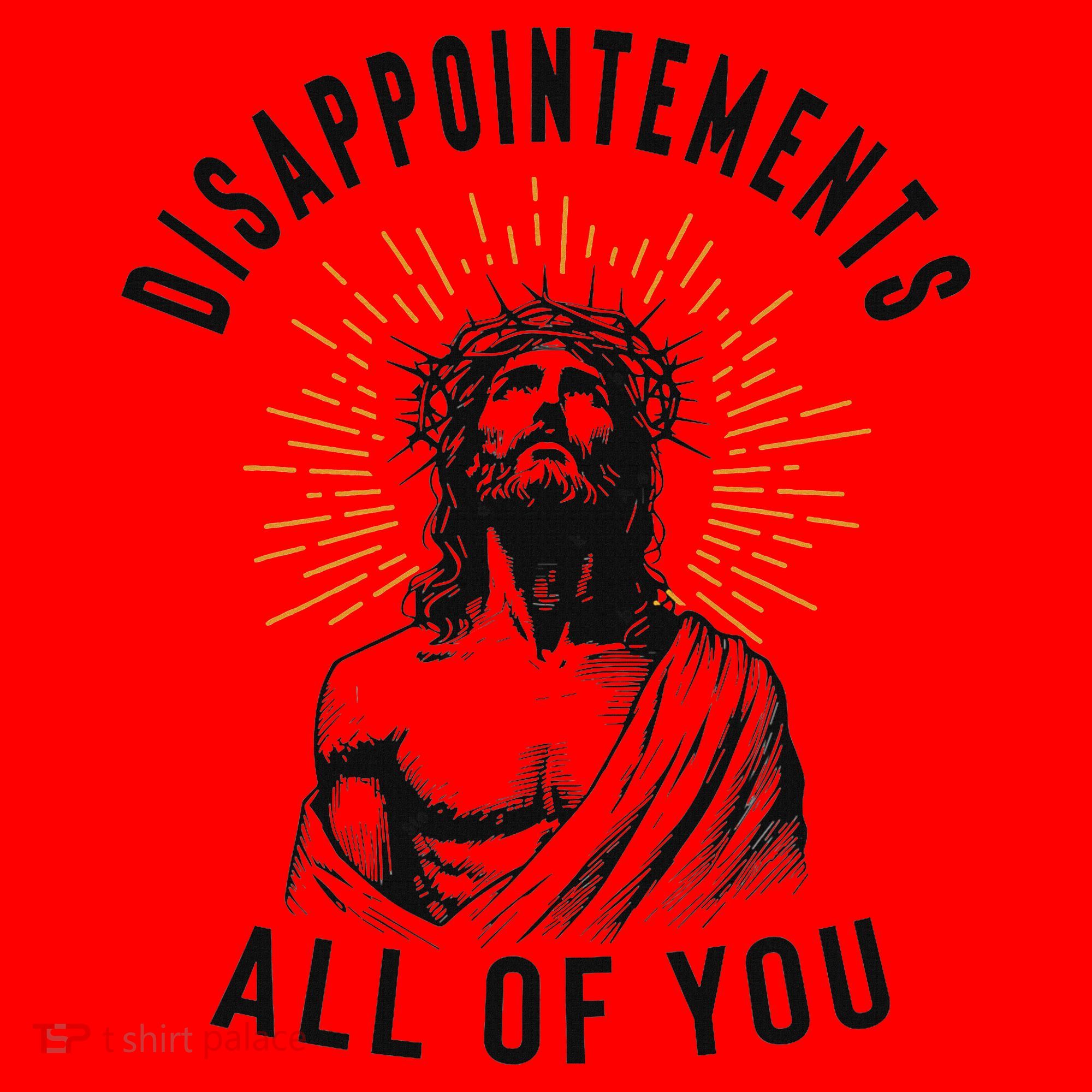 Disappointements All Of You Jesus Meme Religious Christian Santa Hat