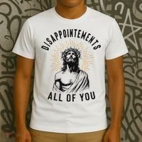 Disappointements All Of You Jesus Meme Religious Christian T-Shirt thumb 3