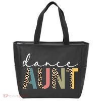 Dance Aunt Of A Dancer Aunt Dancing happy Mother's Day Tote Bag thumb 0