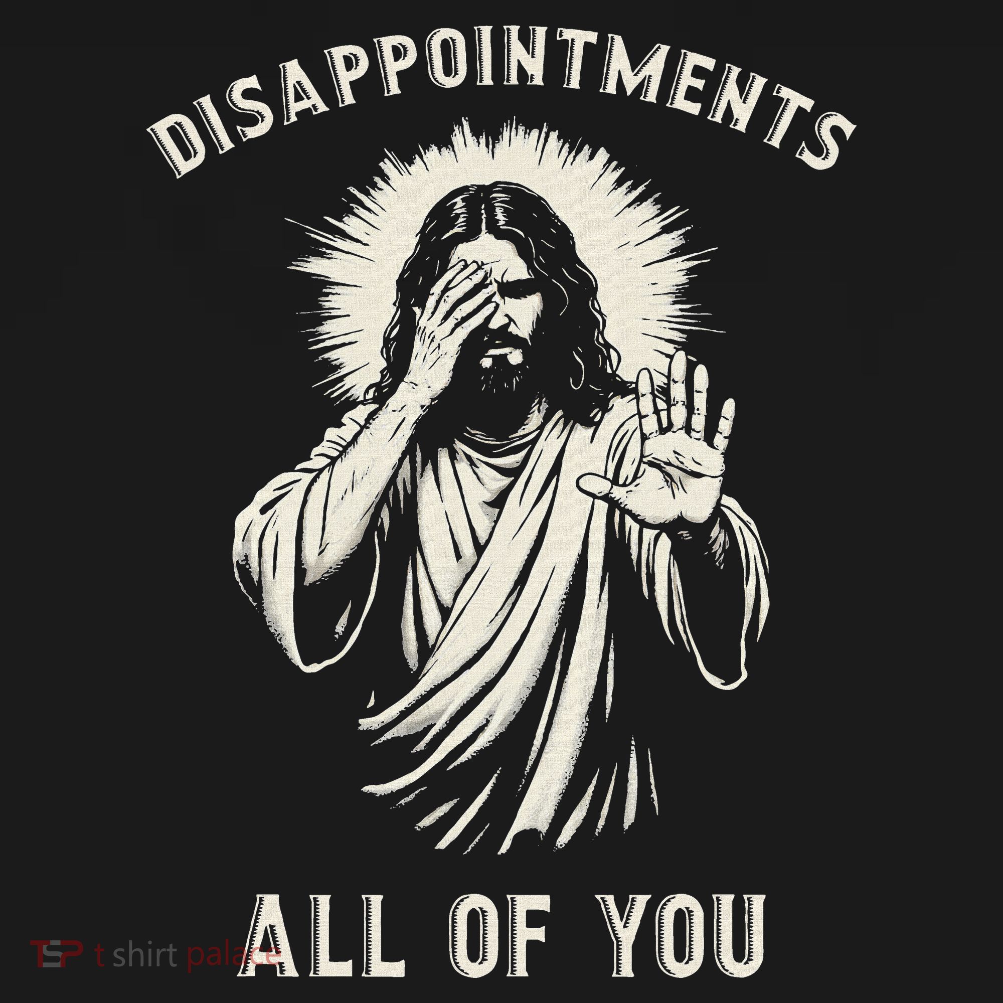 Disappointments All Of You Funny Sarcastic Jesus Christian Women's Hoodie