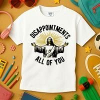 Disappointments All Of You Jesus Kids T-Shirt thumb 3