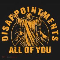 Disappointments All Of You Jesus Christ Women's Hoodie thumb 2