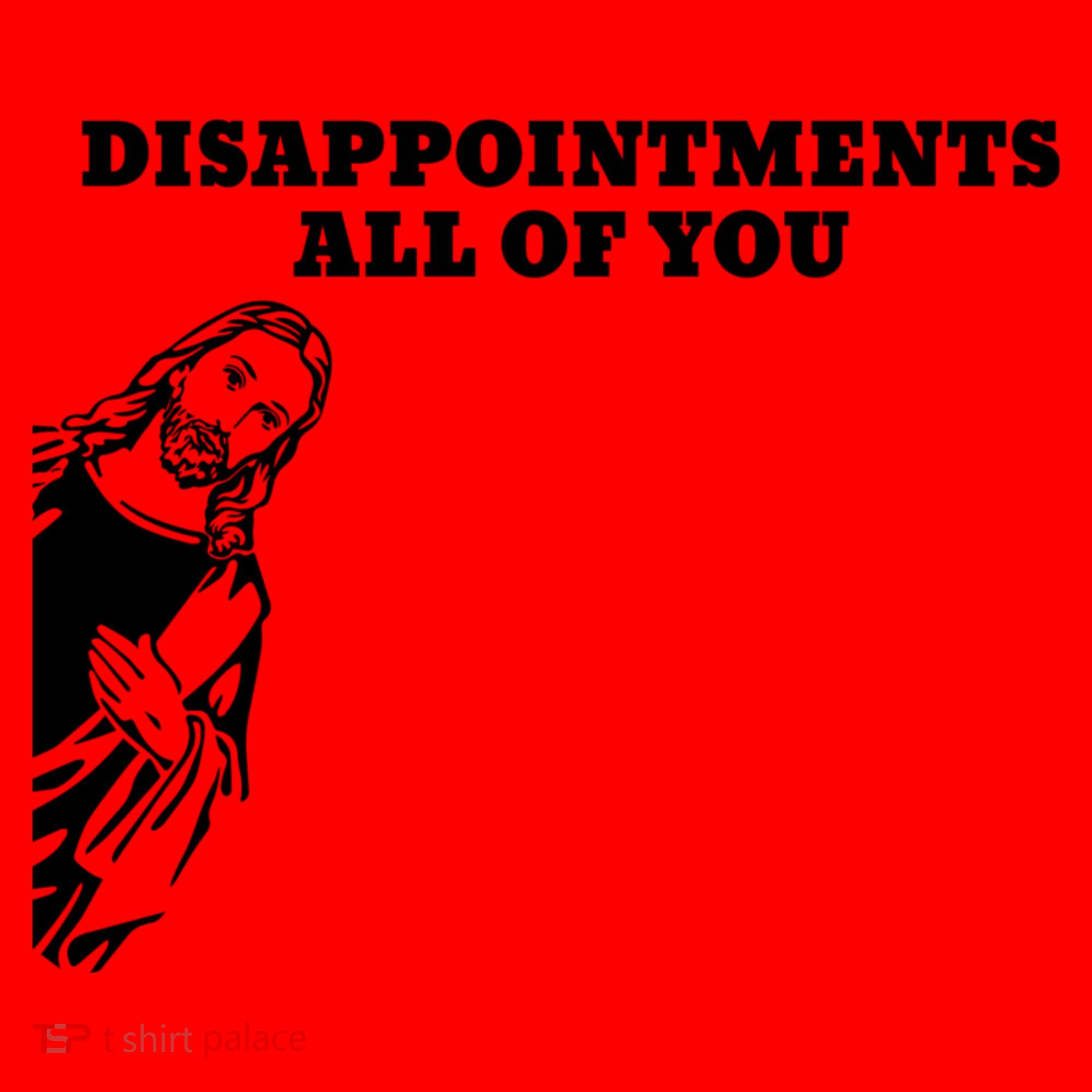 Disappointments All Of You Jesus Christ Santa Hat