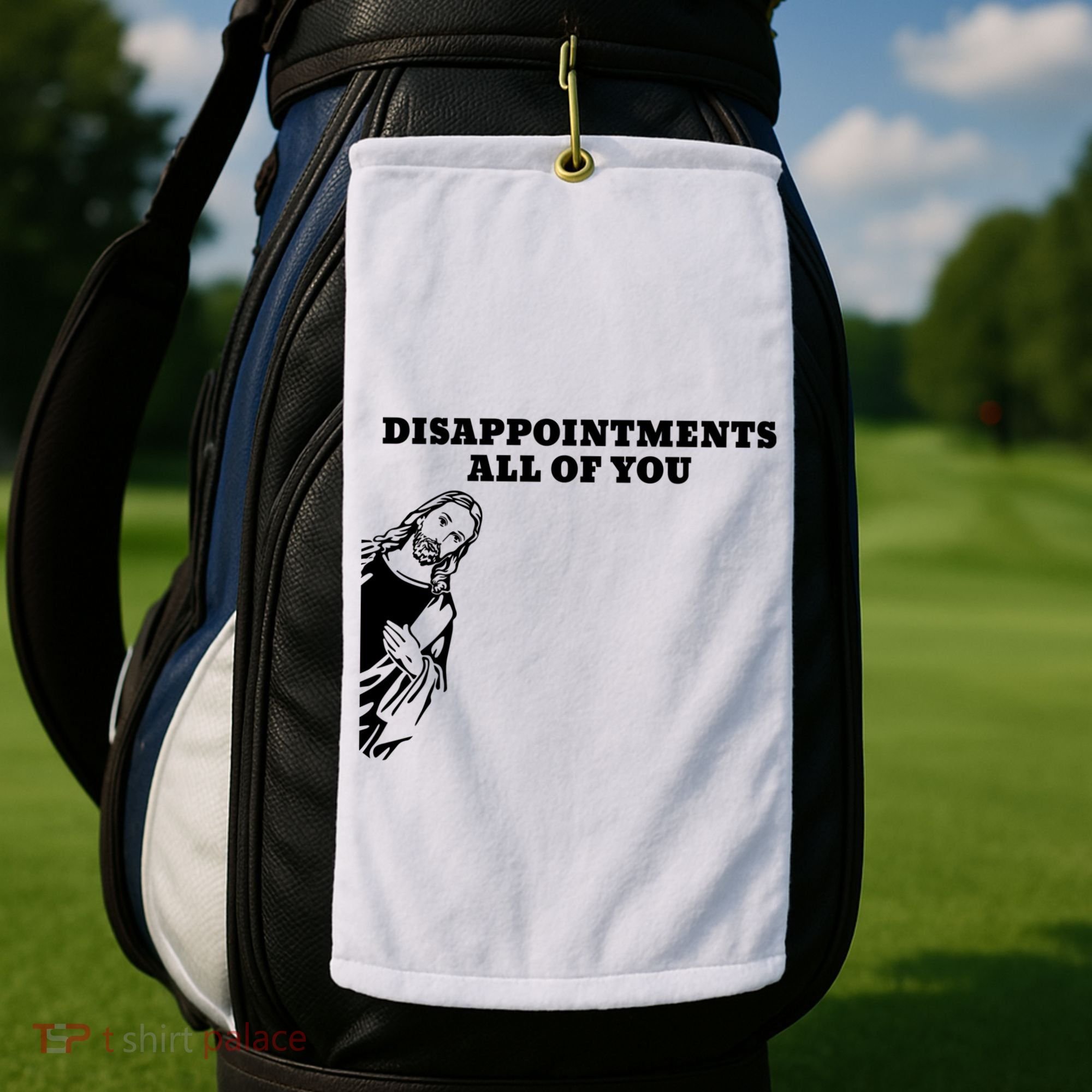 Disappointments All Of You Jesus Christ Golf Towel