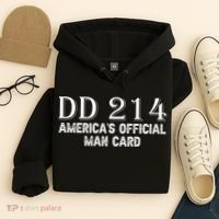 Dd214 Americas Officially Man Card Hoodie thumb 4