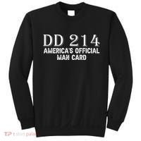 Dd214 Americas Officially Man Card Sweatshirt thumb 0