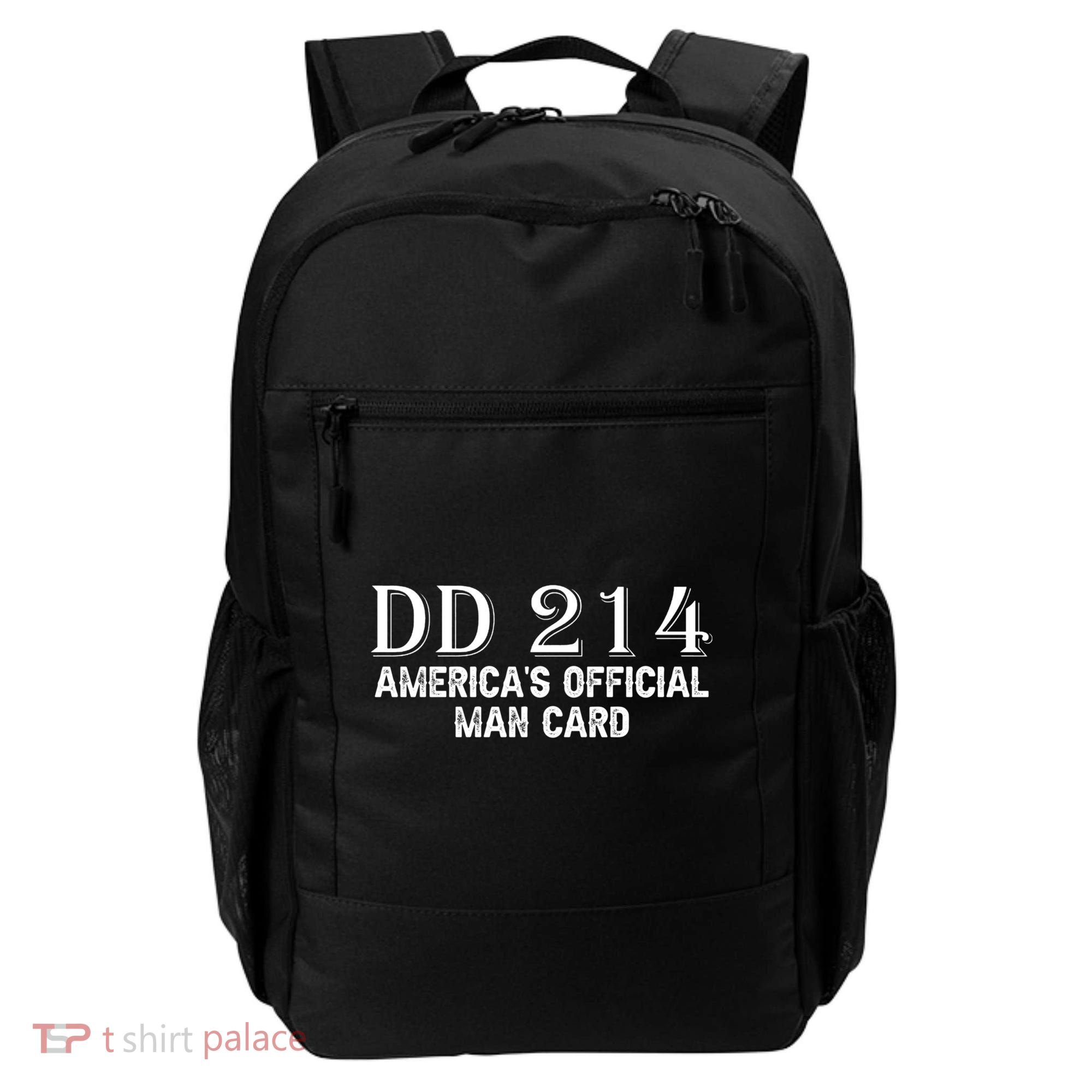 Dd214 Americas Officially Man Card Backpack