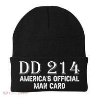 Dd214 Americas Officially Man Card Beanie thumb 0