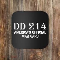 Dd214 Americas Officially Man Card Coaster thumb 0