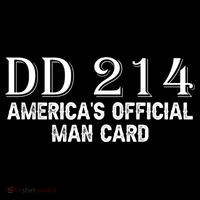 Dd214 Americas Officially Man Card Ornament thumb 1