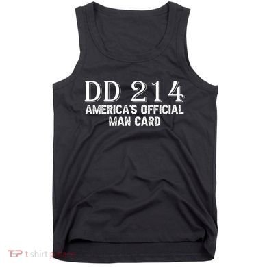 Dd214 Americas Officially Man Card Tank Top