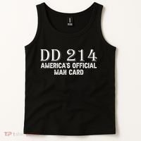 Dd214 Americas Officially Man Card Tank Top thumb 2