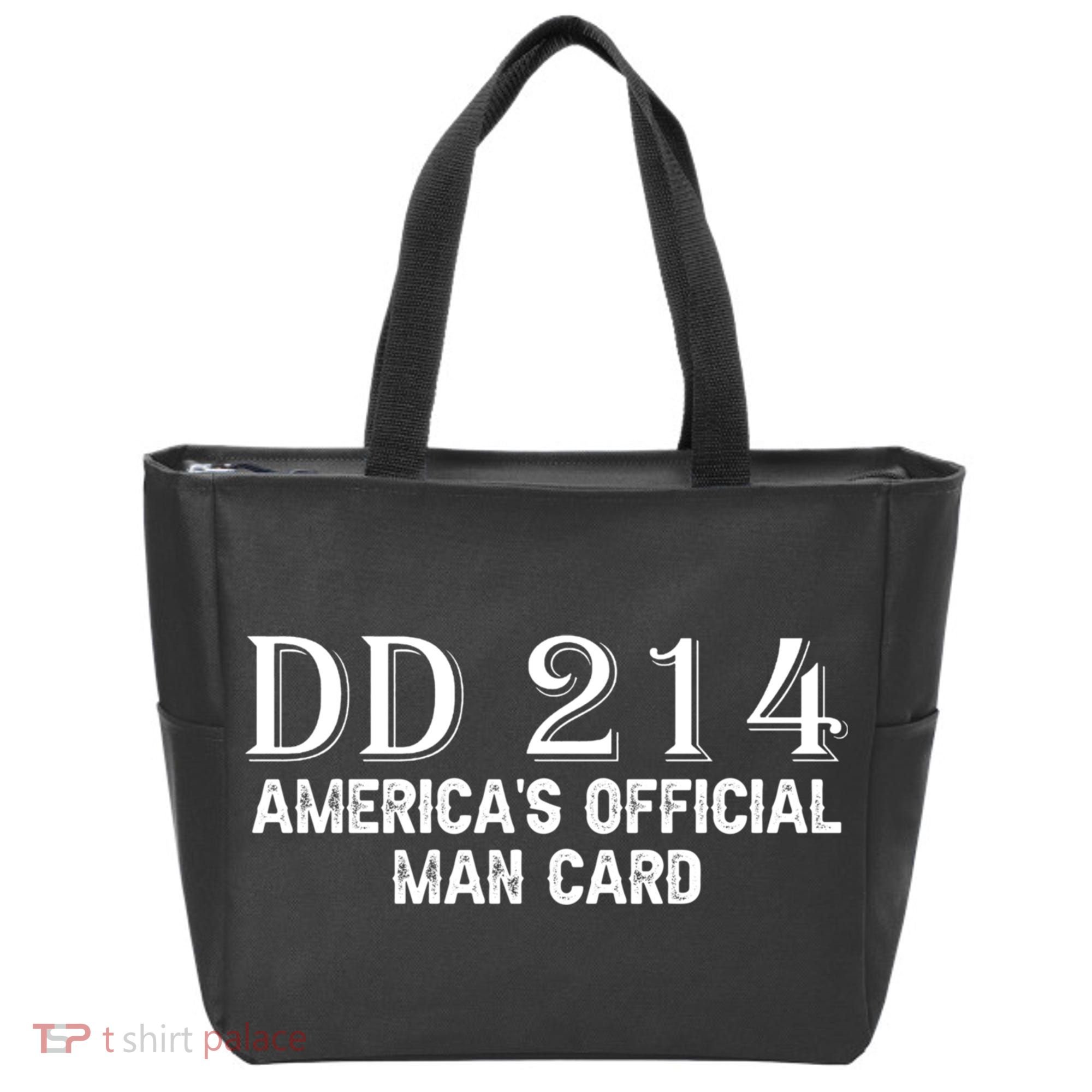 Dd214 Americas Officially Man Card Tote Bag