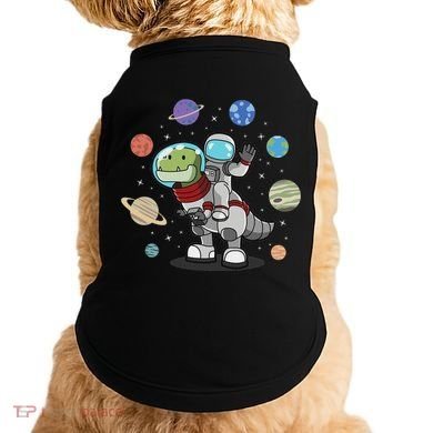 Dinosaur Astronaut & Planets Space & Dino Space Doggie Tank