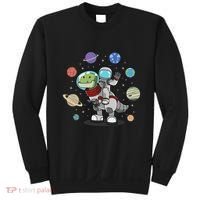 Dinosaur Astronaut & Planets Space & Dino Space Sweatshirt thumb 0